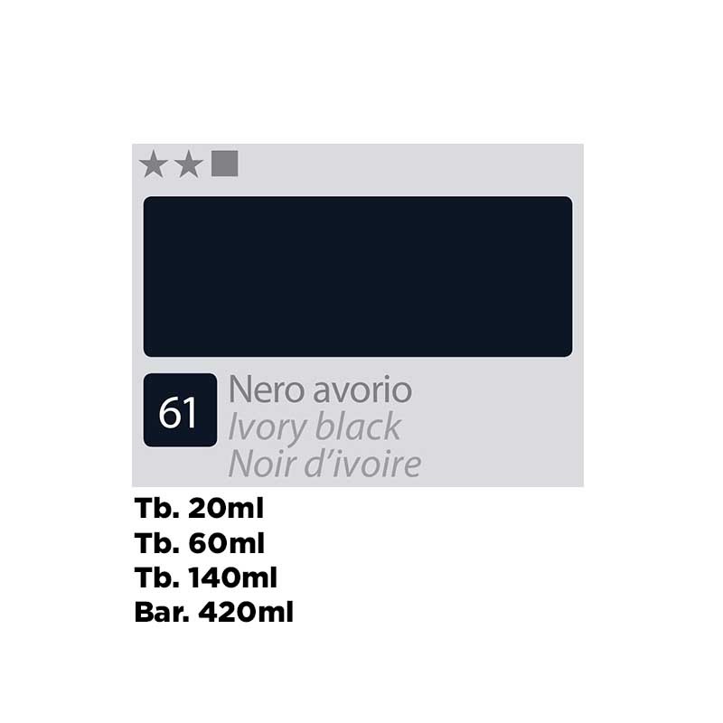 61 - Divolo Olio Accademia Nero Avorio