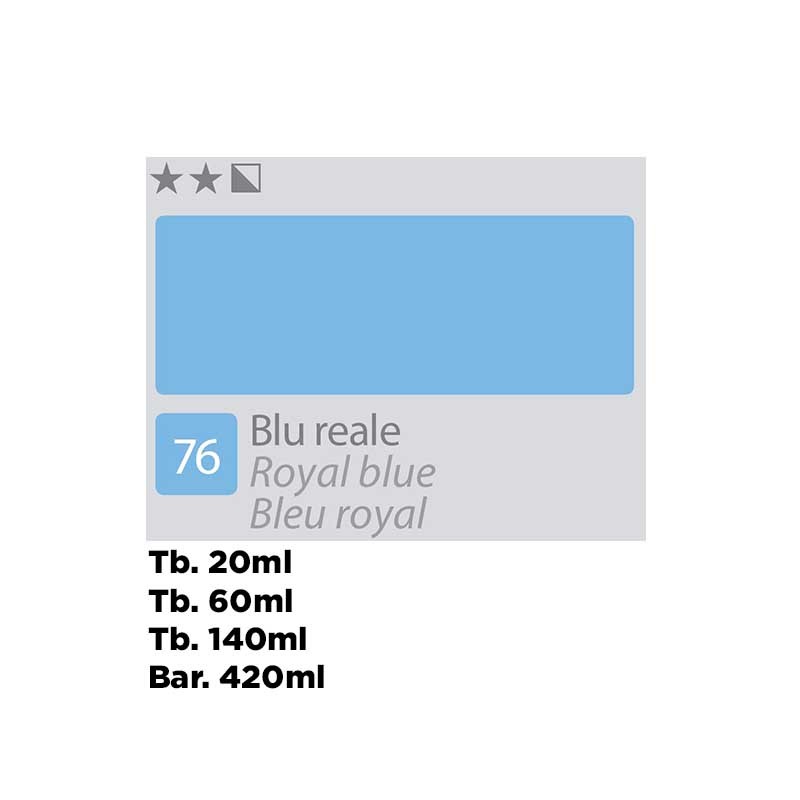 76 - Divolo Olio Accademia Blu Reale