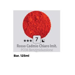 07 - Pigmento Divolo Rosso Cadmio Chiaro Imitazione