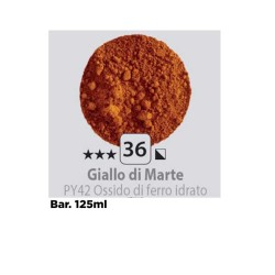 36 - Pigmento Divolo Giallo Di Marte