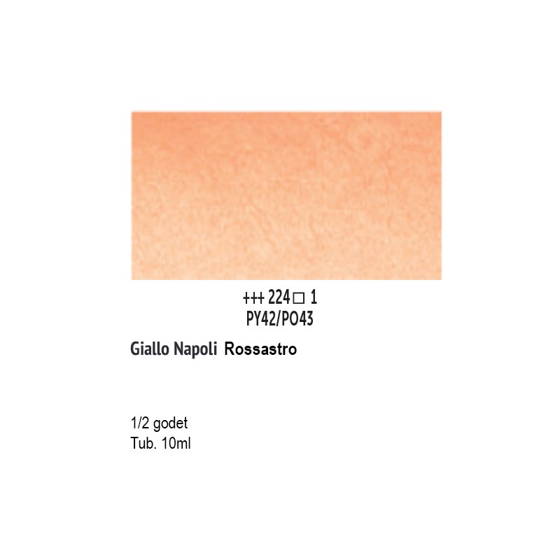 224 - Talens Van Gogh Acquerello Giallo Napoli Rossasstro
