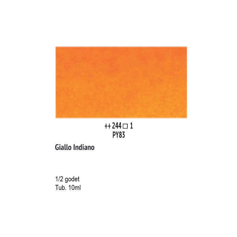 244 - Talens Van Gogh Acquerello Giallo Indiano