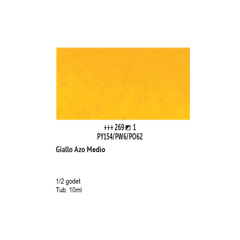 269 - Talens Van Gogh Acquerello Giallo Azoico Medio