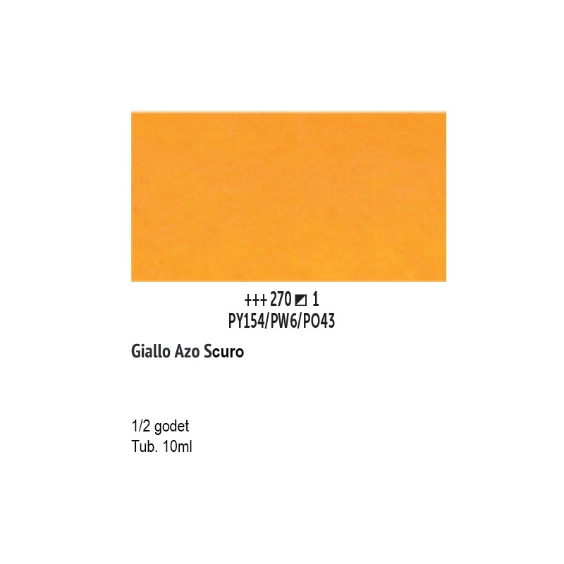 270 - Talens Van Gogh Acquerello Giallo Azoico Scuro