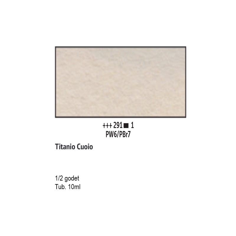 291 - Talens Van Gogh Acquerello Titanio Cuoio