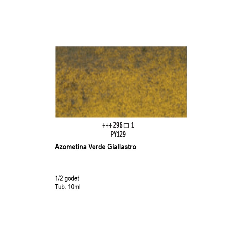 296 - Talens Van Gogh Acquerello Azometina Verde Giallastro