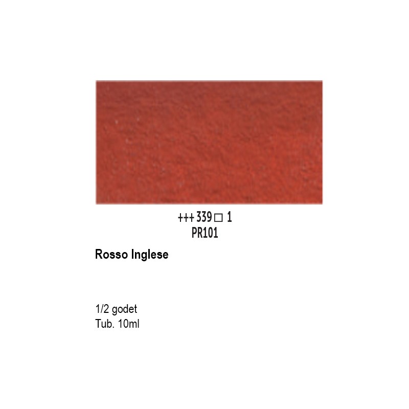 339 - Talens Van Gogh Acquerello Rosso Inglese