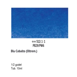 512 - Talens Van Gogh Acquerello Blu Cobalto Oltremare