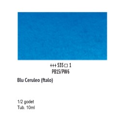 535 - Talens Van Gogh Acquerello Blu Ceruleo Ftalo