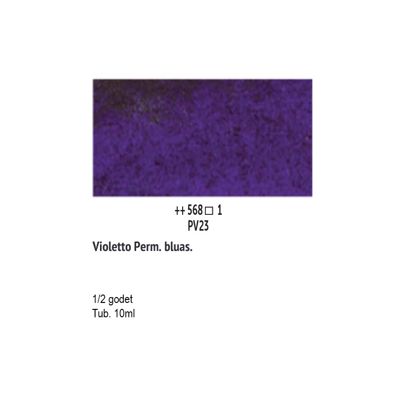 568 - Talens Van Gogh Acquerello Violetto Blu Permanente