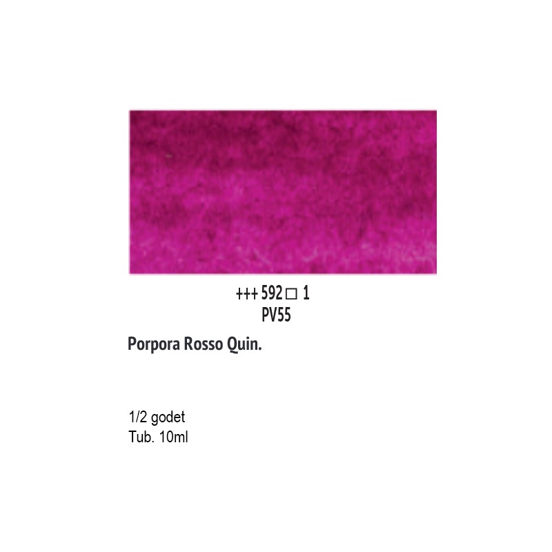 592 - Talens Van Gogh Acquerello Porpora Rosso Quinacridone