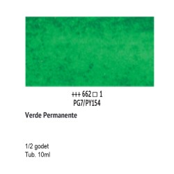 662 - Talens Van Gogh Acquerello Verde Permanente