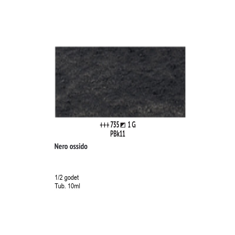 735 - Talens Van Gogh Acquerello Nero Ossido