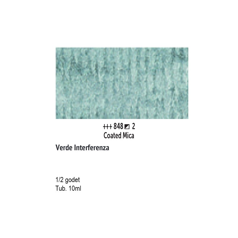 848 - Talens Van Gogh Acquerello Verde Interferenza