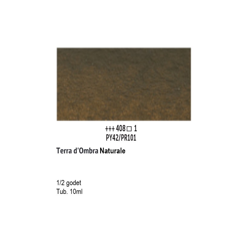 408 - Talens Van Gogh Acquerello Terra Ombra Naturale