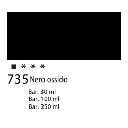 735 - Talens Amsterdam Acrylic Ink Nero Ossido