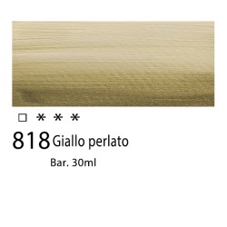 818 - Talens Amsterdam Acrylic Ink Giallo Perlato