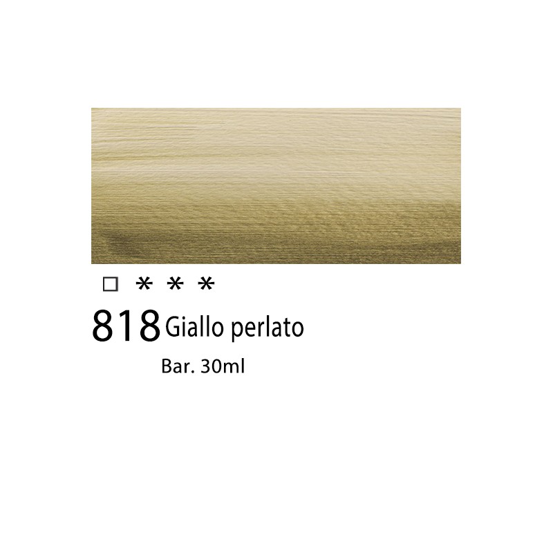 818 - Talens Amsterdam Acrylic Ink Giallo Perlato