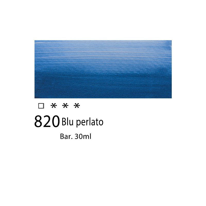 820 - Talens Amsterdam Acrylic Ink Blu Perlato