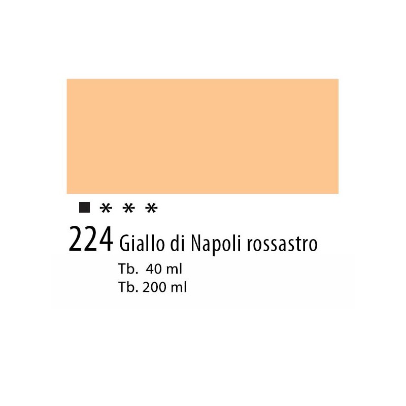 224 - Talens Olio Van Gogh Giallo di Napoli rossastro