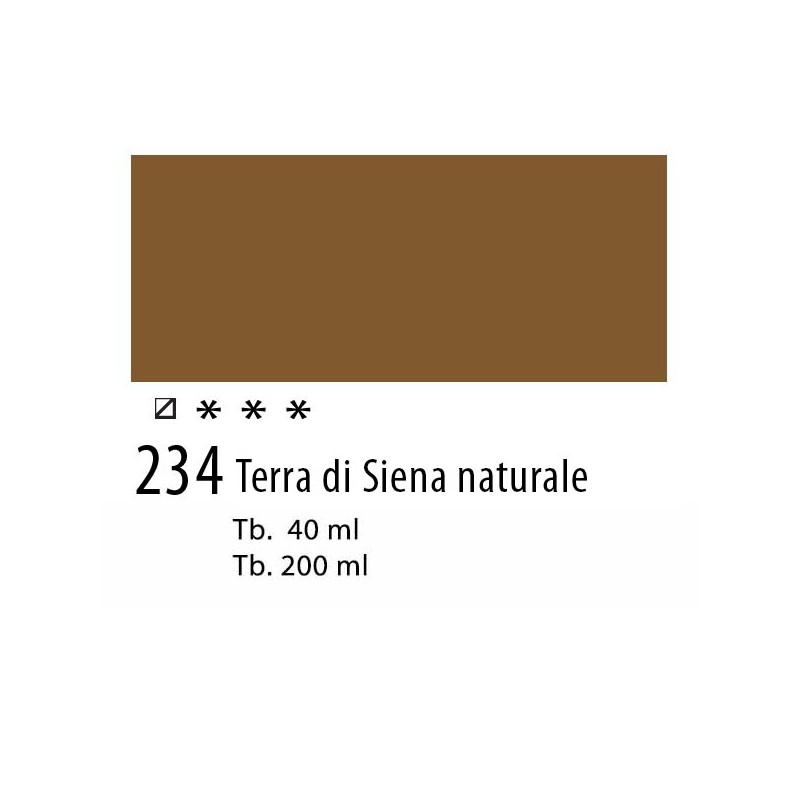 234 - Talens Olio Van Gogh Terra di Siena naturale