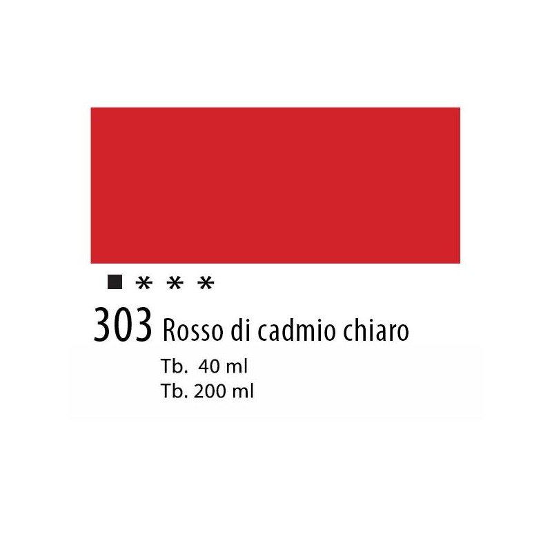 303 - Talens Olio Van Gogh Rosso di cadmio chiaro