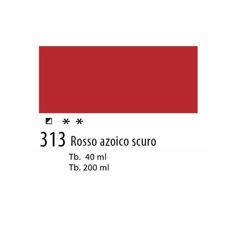 313 - Talens Olio Van Gogh Rosso azoico scuro