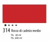 314 - Talens Olio Van Gogh Rosso di cadmio medio