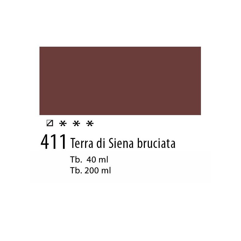 411 - Talens Olio Van Gogh Terra di Siena bruciata