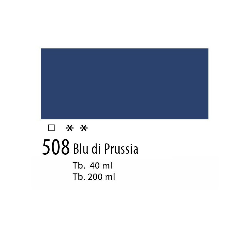 508 - Talens Olio Van Gogh Blu di Prussia