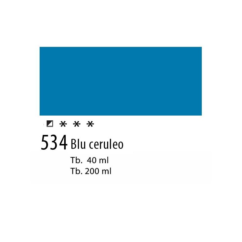 534 - Talens Olio Van Gogh Blu ceruleo