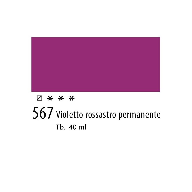 567 - Talens Olio Van Gogh Violetto rossastro permanente