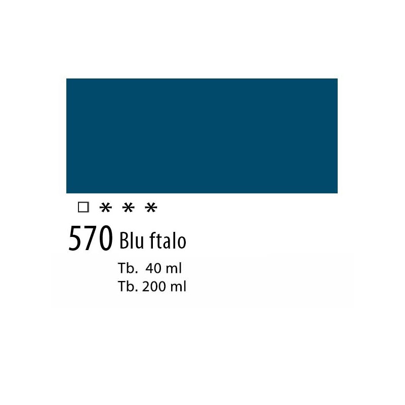 570 - Talens Olio Van Gogh Blu ftalo