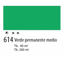 614 - Talens Olio Van Gogh Verde permanente medio
