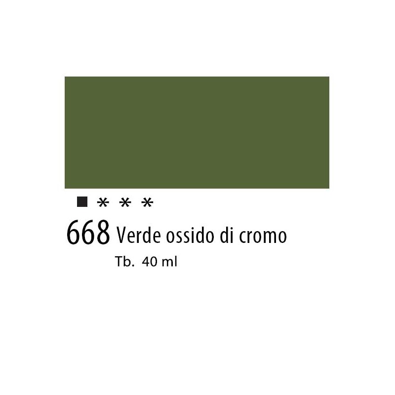 668 - Talens Olio Van Gogh Verde ossido di cromo