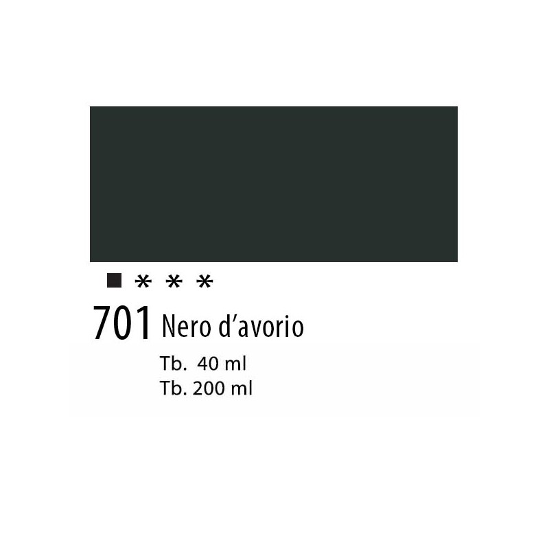 701 - Talens Olio Van Gogh Nero d'avorio