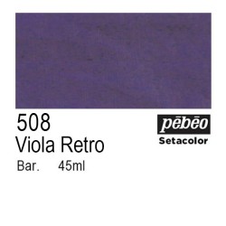508 - Pebeo Setacolor Opaco Viola Retro