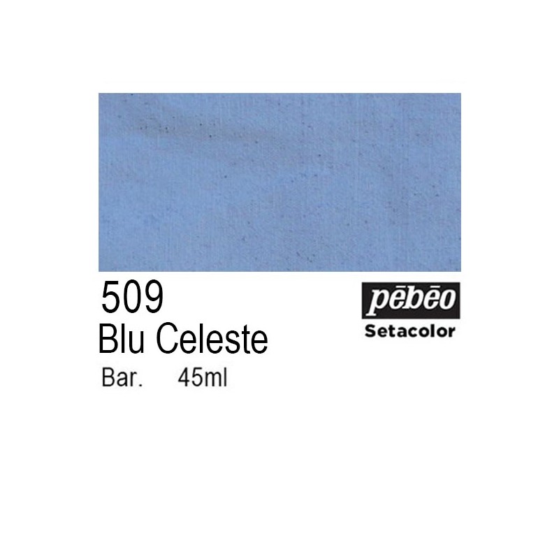509 - Pebeo Setacolor Opaco Blu Celeste