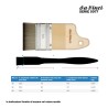 Da Vinci Serie n.5077, Pennellessa Paddle FIT SYNTHETICS Sintetica Grigia