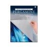 Clairefontaine Pergamine Carta Glassine, Blocco Collato, 30 fogli, 45gr/Mq