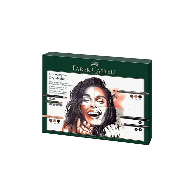 Faber-Castell Arte Secca Discovery Set da 17 pezzi