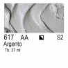 617 - Winsor & Newton Olio Winton Argento