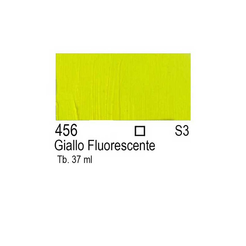 456 - Winsor & Newton Olio Winton Giallo Fluorescente