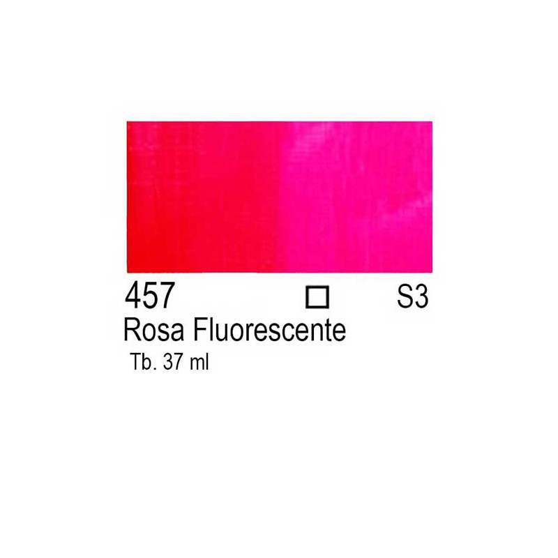 457 - Winsor & Newton Olio Winton Rosa Fluorescente