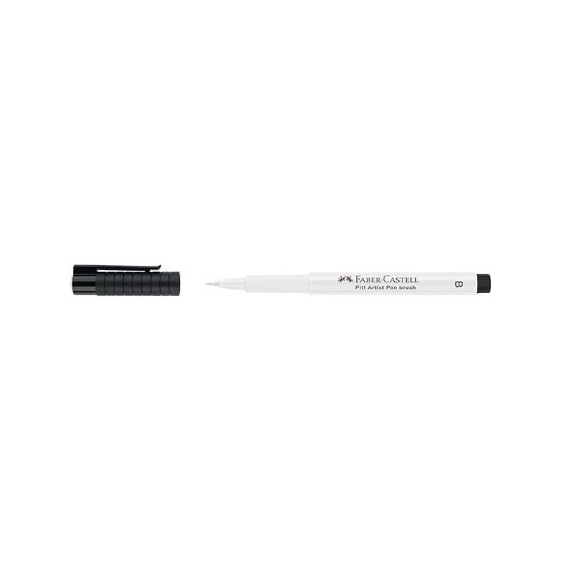 Faber-Castell Pitt Artist Pen Brush Bianco Punta B