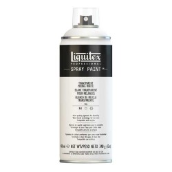 430 - Liquitex Acrilico Spray Paint Bianco Trasparente per Mescolanze