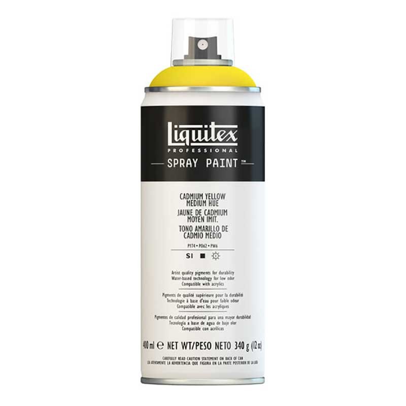 830 - Liquitex Acrilico Spray Paint Giallo di Cadmio Medio Imitazione