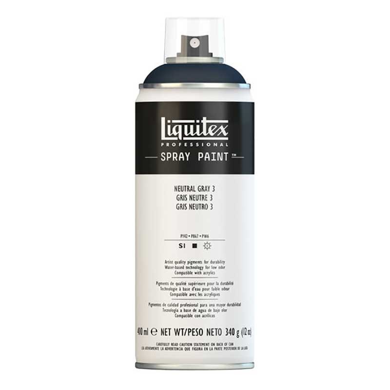 599-3 - Liquitex Acrilico Spray Paint Grigio Neutro 3
