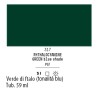 317 - Liquitex Heavy Body Verde di ftalo (tonalita blu)