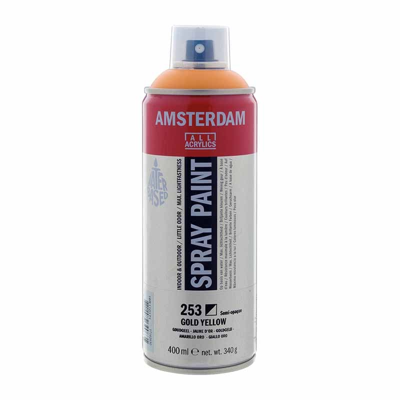 253 - Talens Amsterdam Spray Paint Giallo Oro